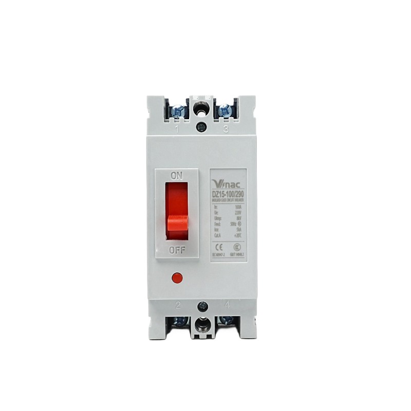 DZ15 Series Molded Case Hydraulic Delay Miniature Circuit Breaker